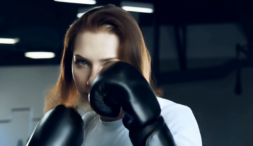 Selected boxing frame 4 of 5, showing facial identity through motion and occlusion